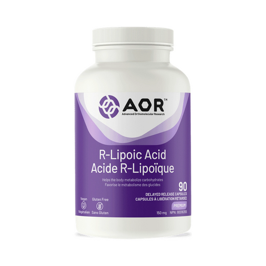 AOR R-Lipoic Acid 90 Capsules