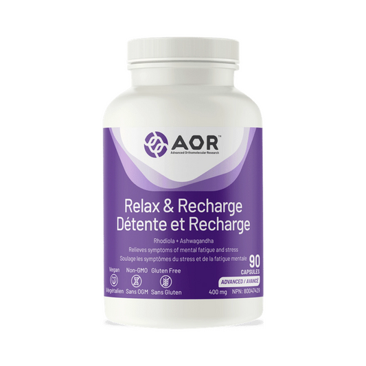 AOR Relax & Recharge 90 Capsules
