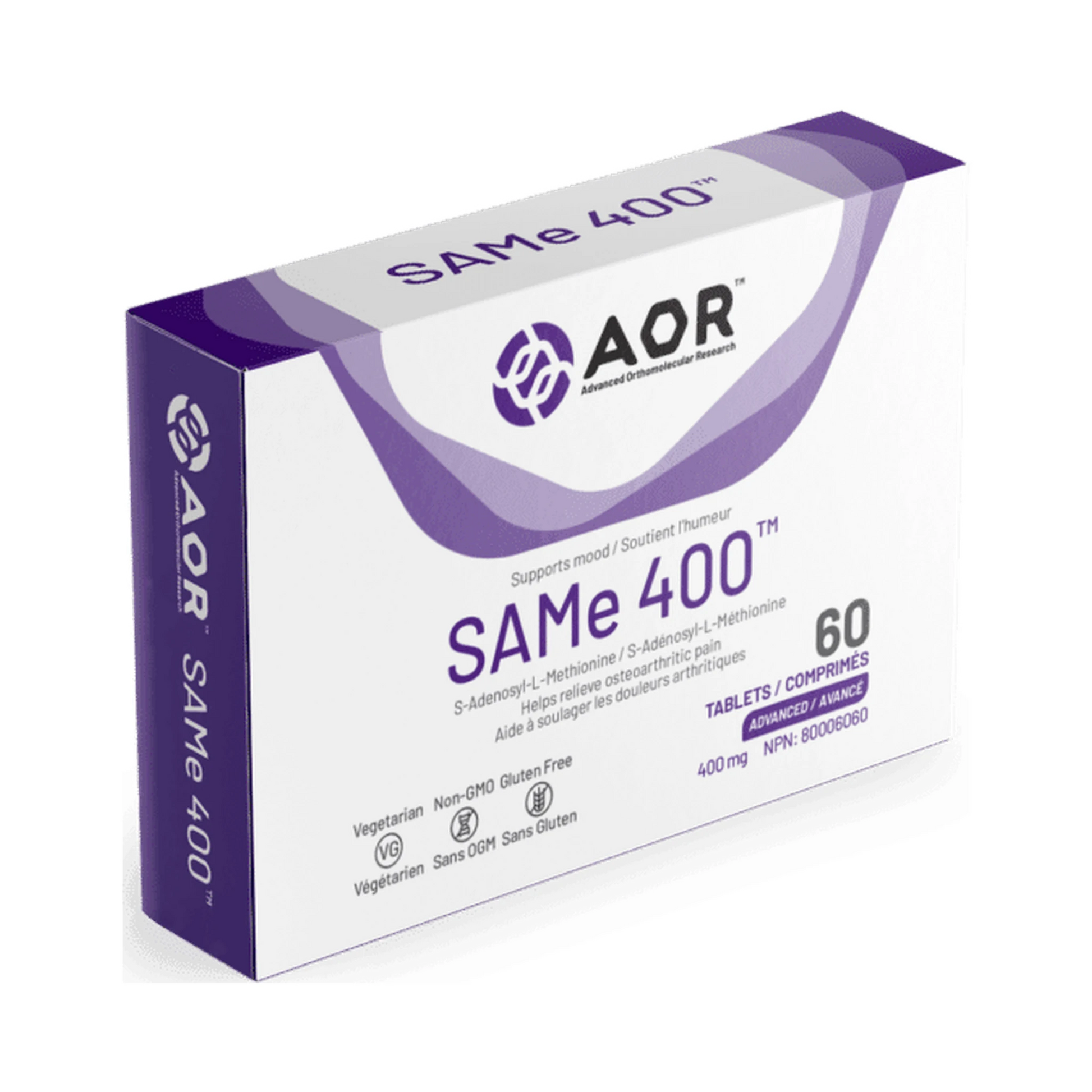 AOR SAMe 400 60 Tablets