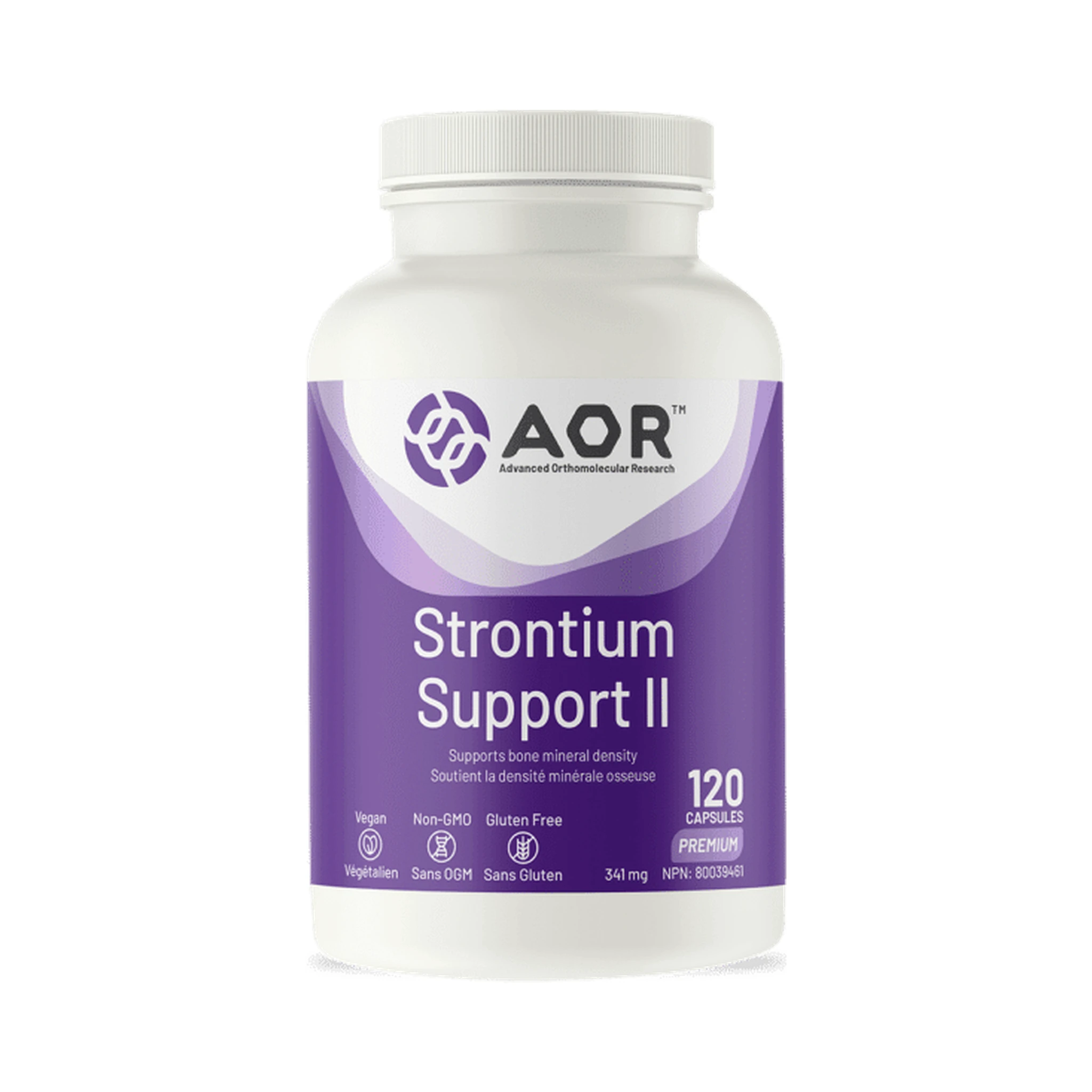 AOR Strontium Support II 120 Capsules – Wellness Supplement
