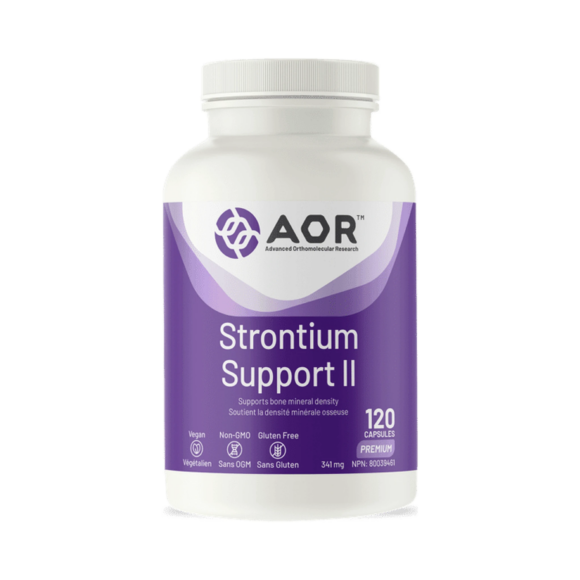 AOR Strontium Support II 120 Capsules