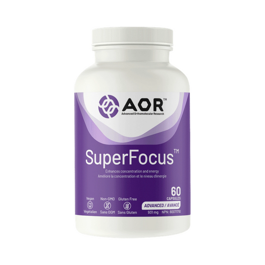 AOR SuperFocus 60 Capsules