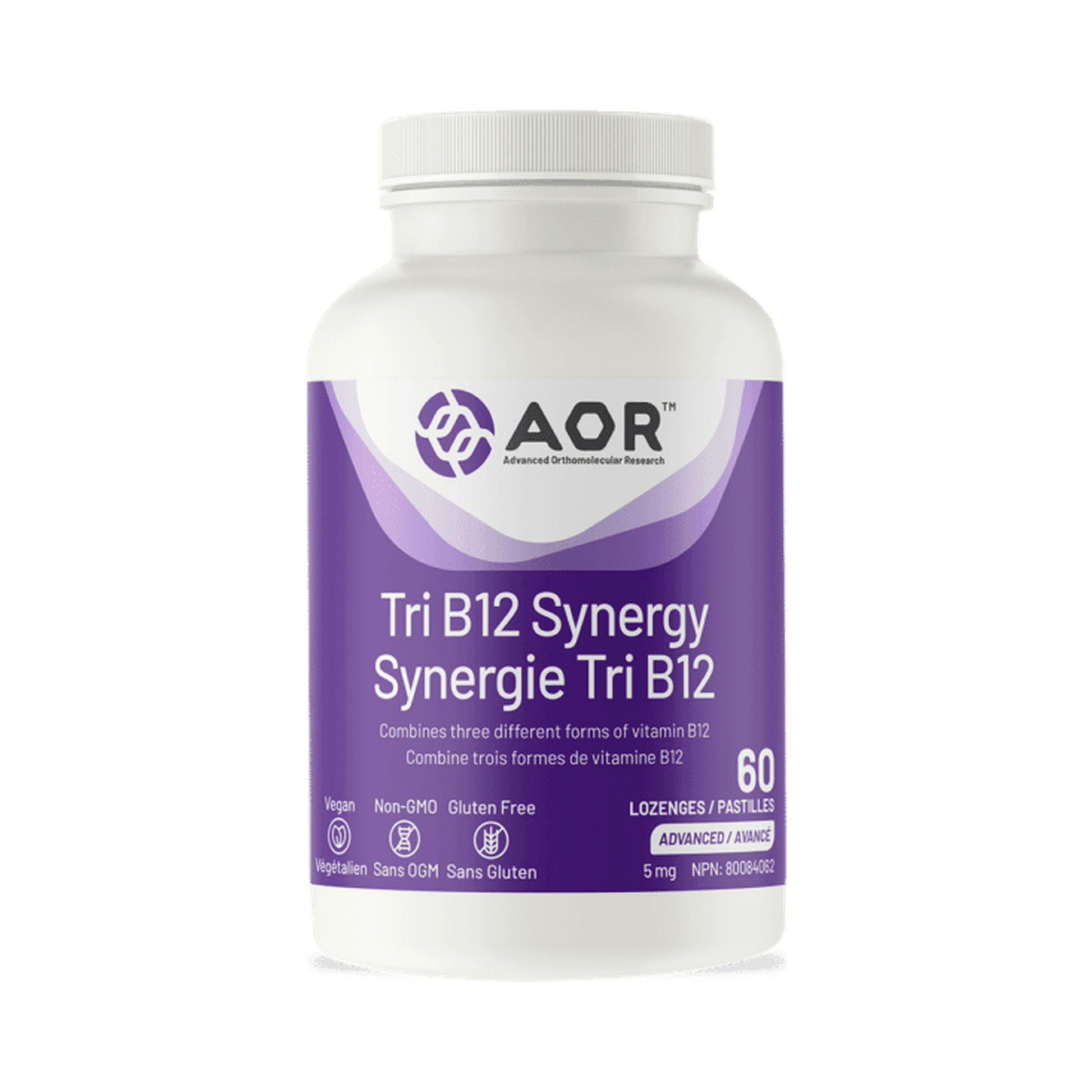 AOR Tri B12 Synergy 60 Tablets