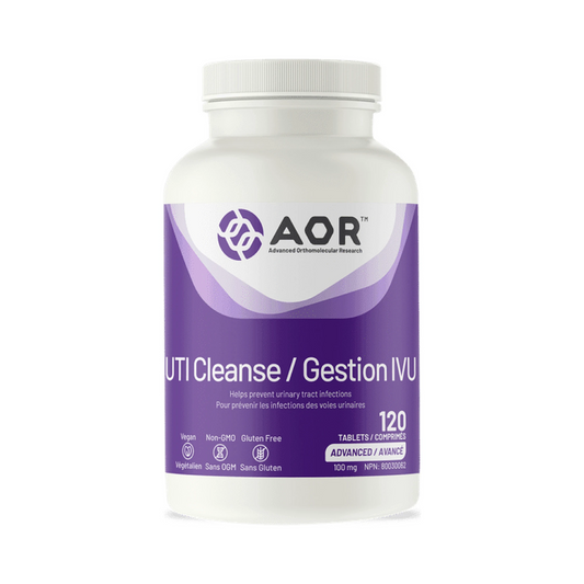 AOR UTI Cleanse 120 Tablets