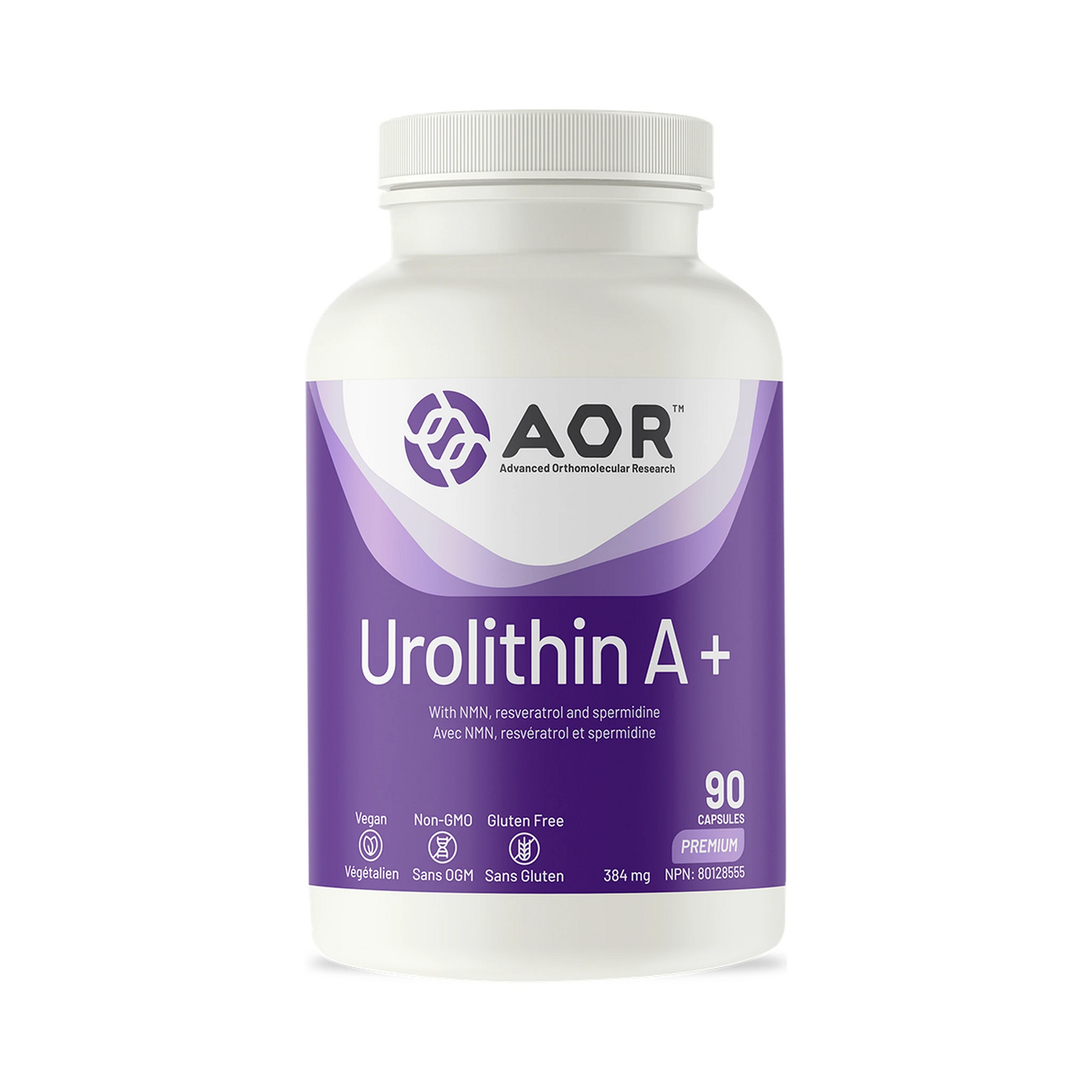 AOR Urolithin A + 90 Capsules