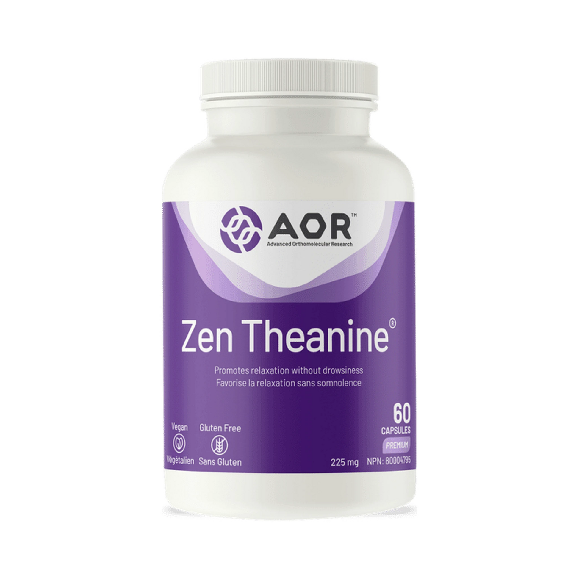 AOR Zen Theanine 60 Capsules