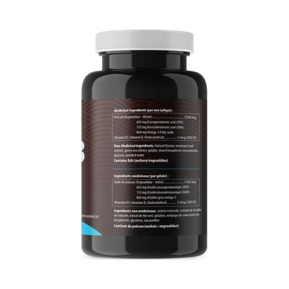 AquaOmega Omega-3 High EPA 240 Softgels