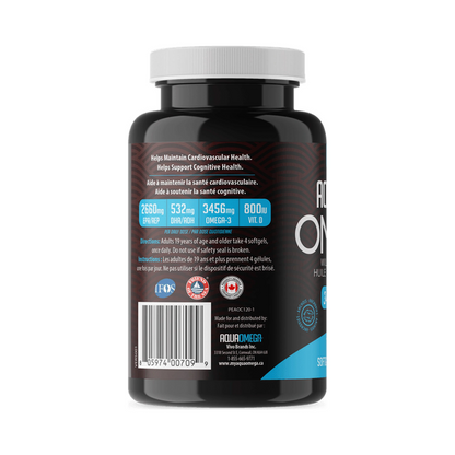 AquaOmega Omega-3 High EPA 240 Softgels