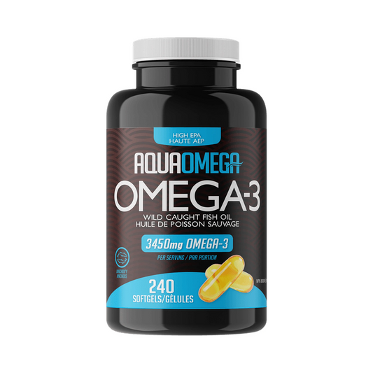 AquaOmega Omega-3 High EPA 240 Softgels