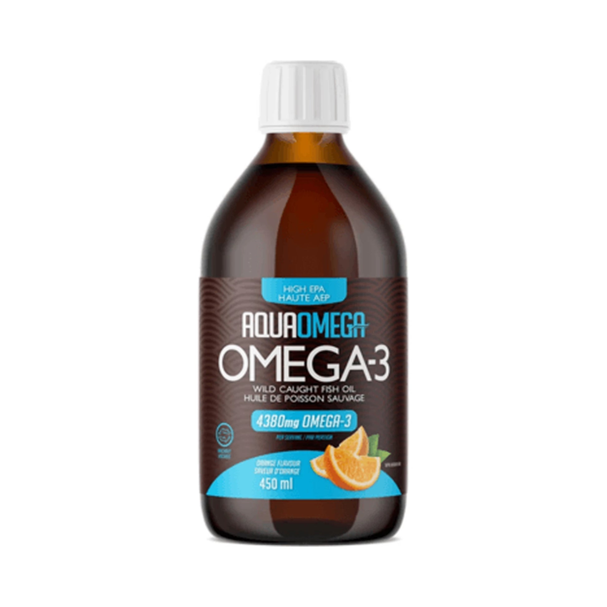 AquaOmega Omega-3 High EPA Orange 450mL
