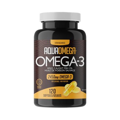 AquaOmega Omega-3 Standard 120 Softgels