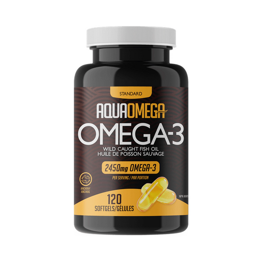 AquaOmega Omega-3 Standard 120 Softgels