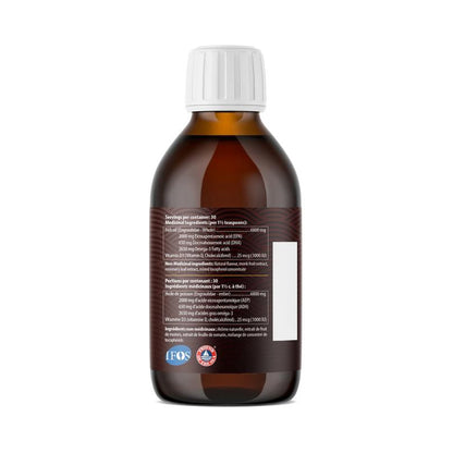 AquaOmega Omega-3 Standard Lemon 450mL