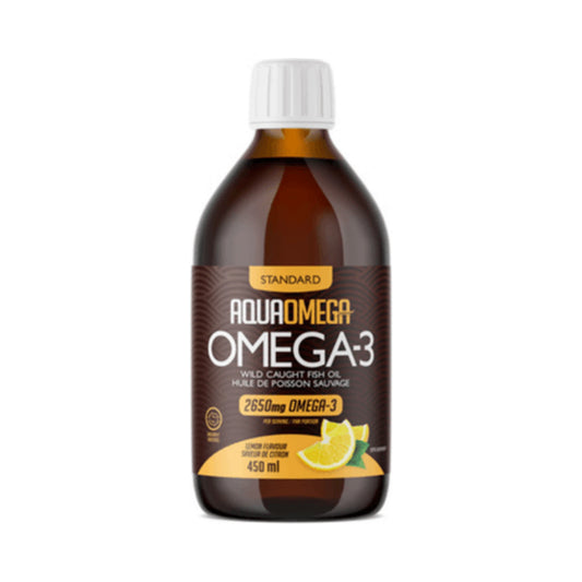 AquaOmega Omega-3 Standard Lemon 450mL