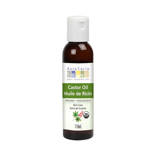 Aura Cacia Castor Oil Organic 118mL
