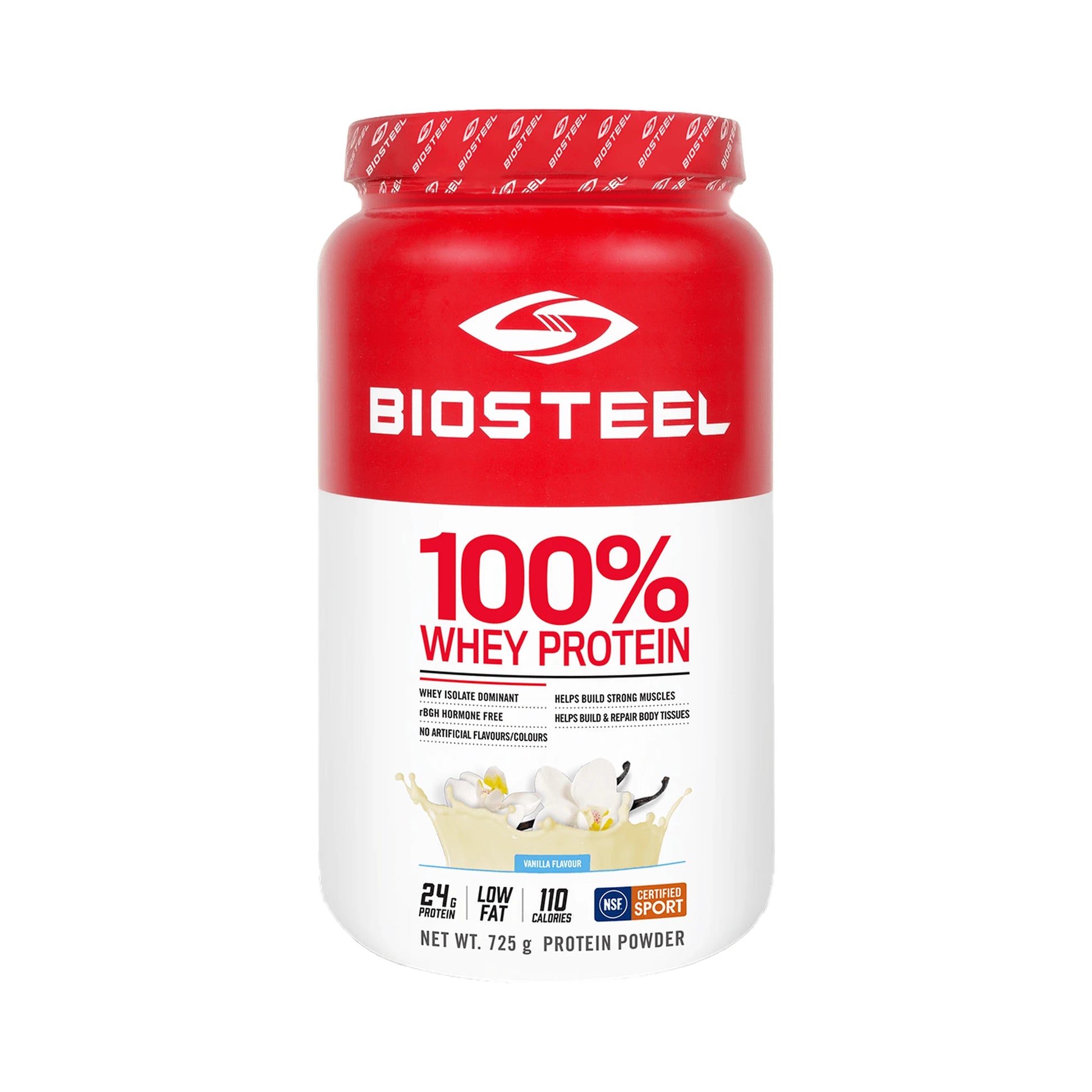 BioSteel 100% Whey Protein Vanilla 725g
