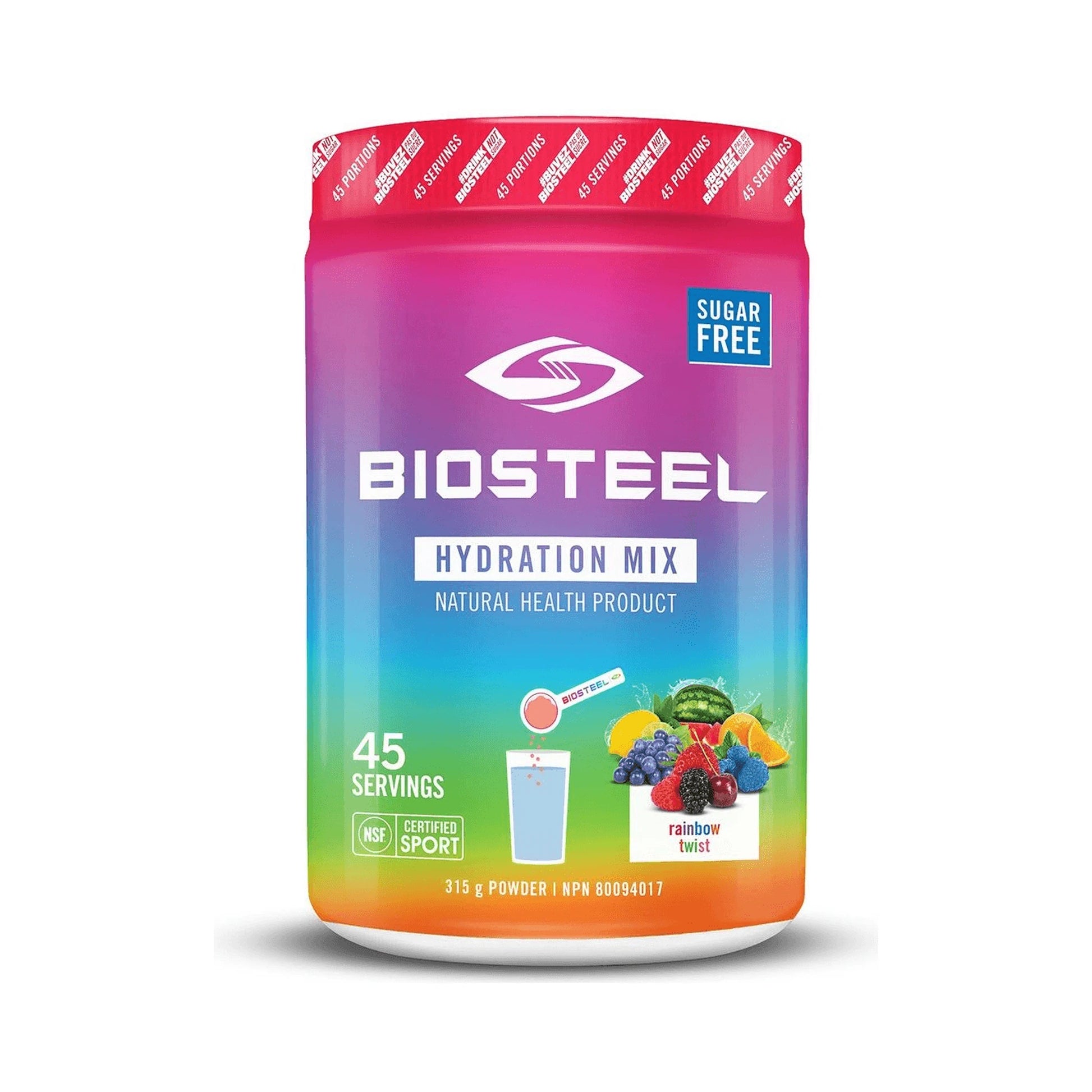 BioSteel Hydration Mix Rainbow Twist 315g
