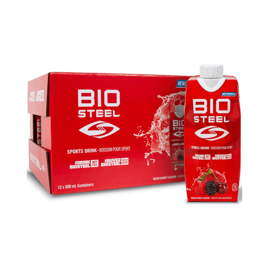 BioSteel Sports Drink Mixed Berry 500mL Case of 12