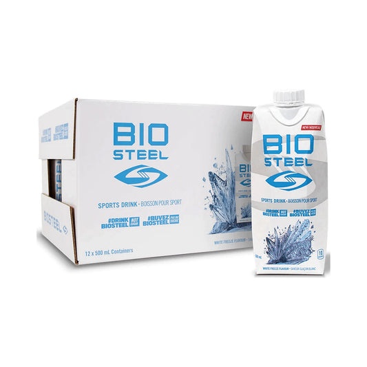BioSteel Sports Drink White Freeze 500mL Case of 12