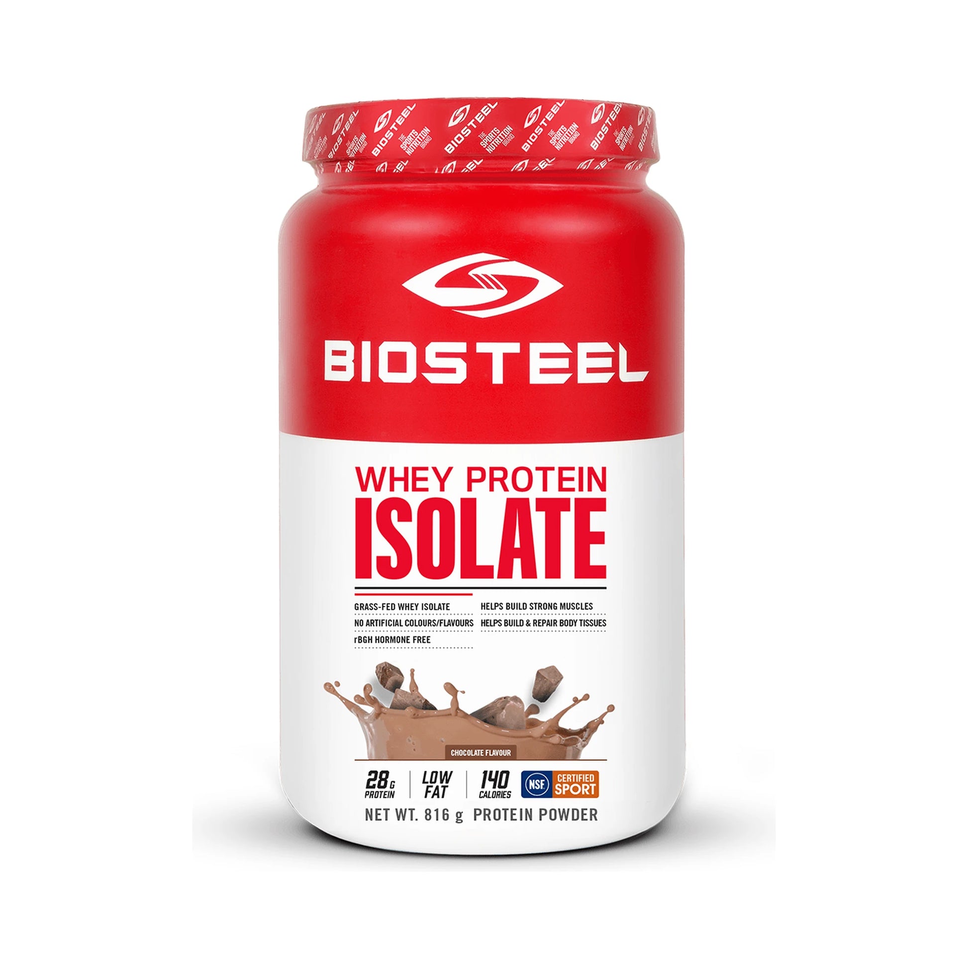 BioSteel Whey Protein Isolate Chocolate 816g