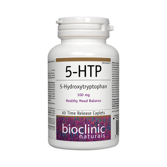 Bioclinic Naturals 5-HTP 100mg Time Release 60 Capsules