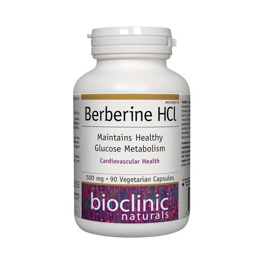 Bioclinic Naturals Berberine HCl 90 Veg Capsules