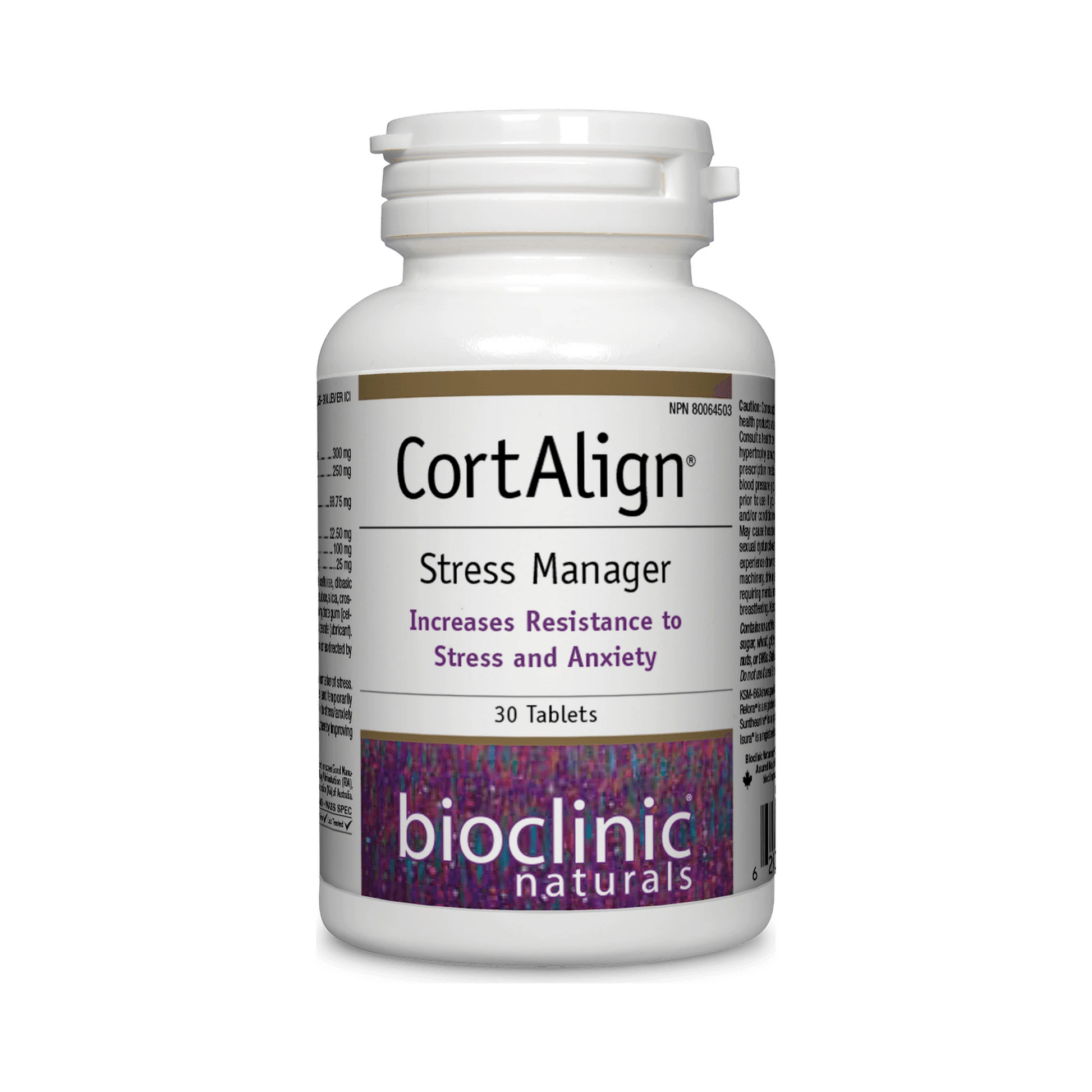 Bioclinic Naturals CortAlign 30 Tablets