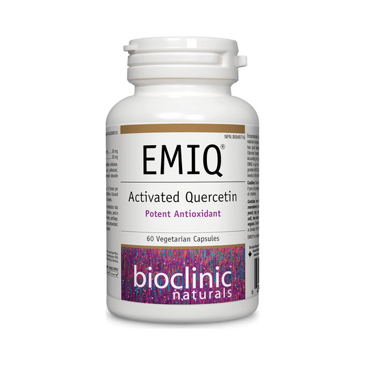 Bioclinic Naturals EMIQ Advanced Quercetin 60 Veg Capsules