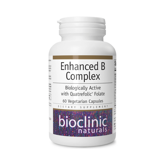Bioclinic Naturals Enhanced B Complex 60 Capsules