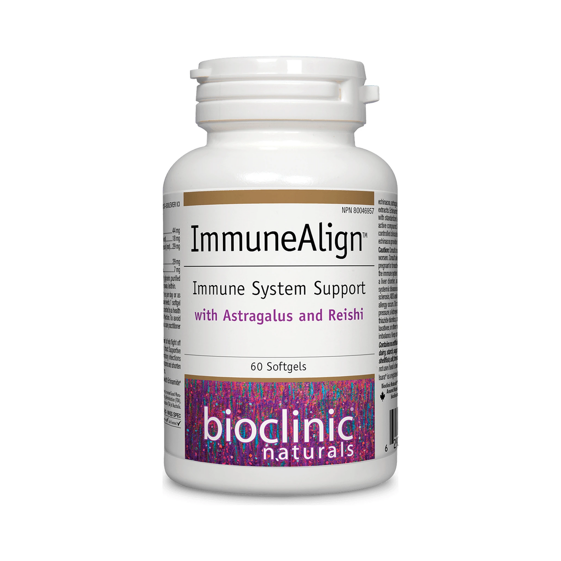 Bioclinic Naturals ImmuneAlign 60 Softgels