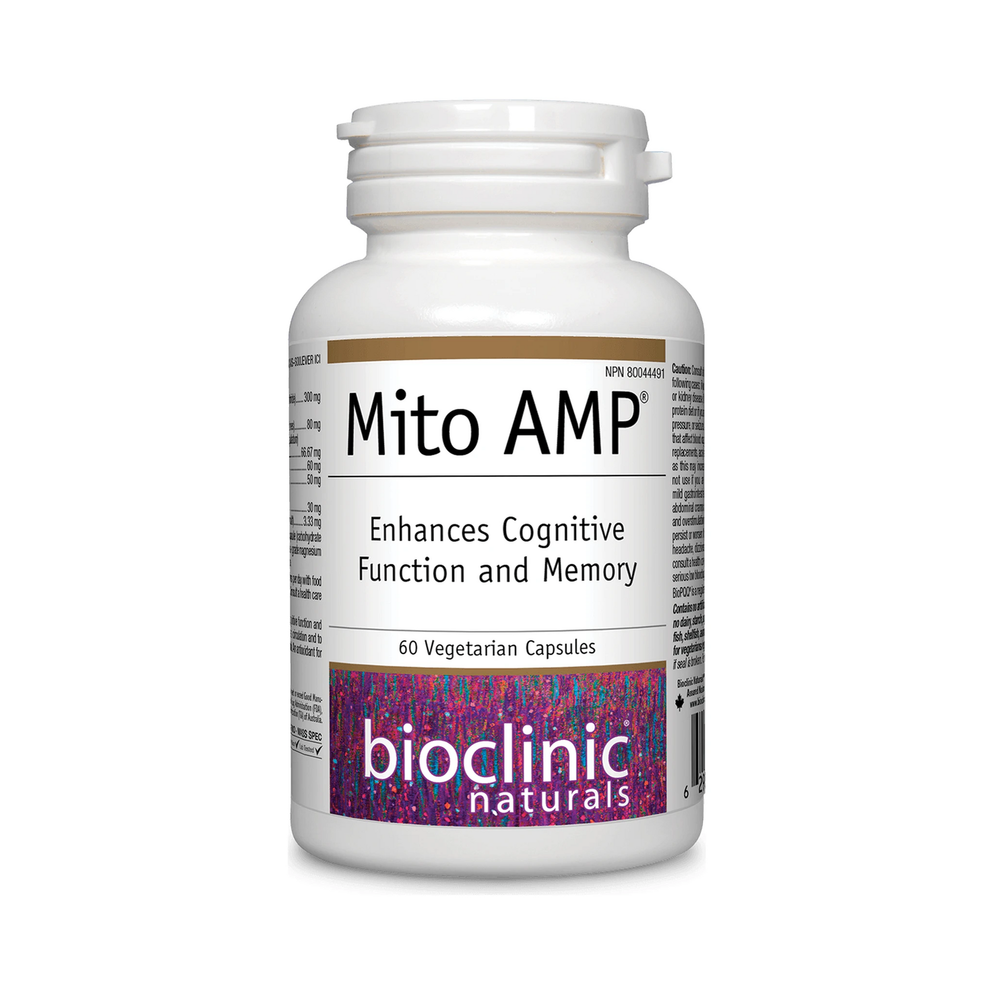 Bioclinic Naturals Mito AMP 60 Veg Capsules