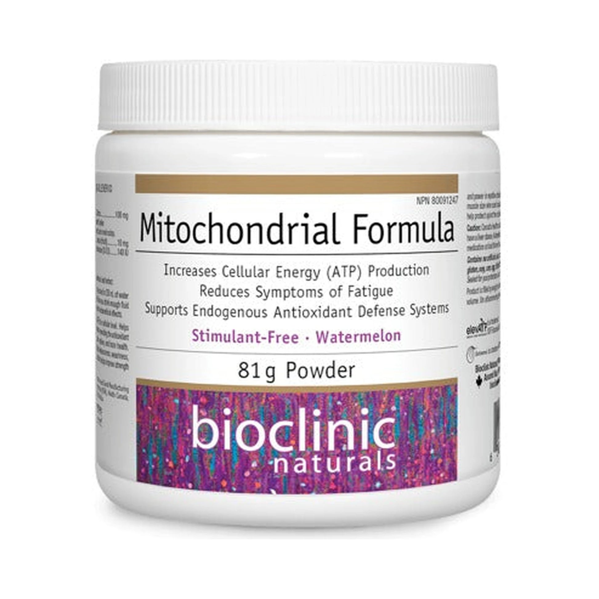 Bioclinic Naturals Mitochondrial Formula Powder 81g