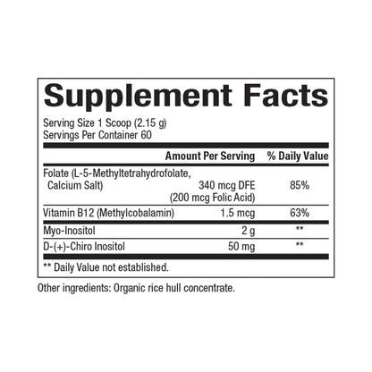 Bioclinic Naturals Myo-Inositol Plus 129g
