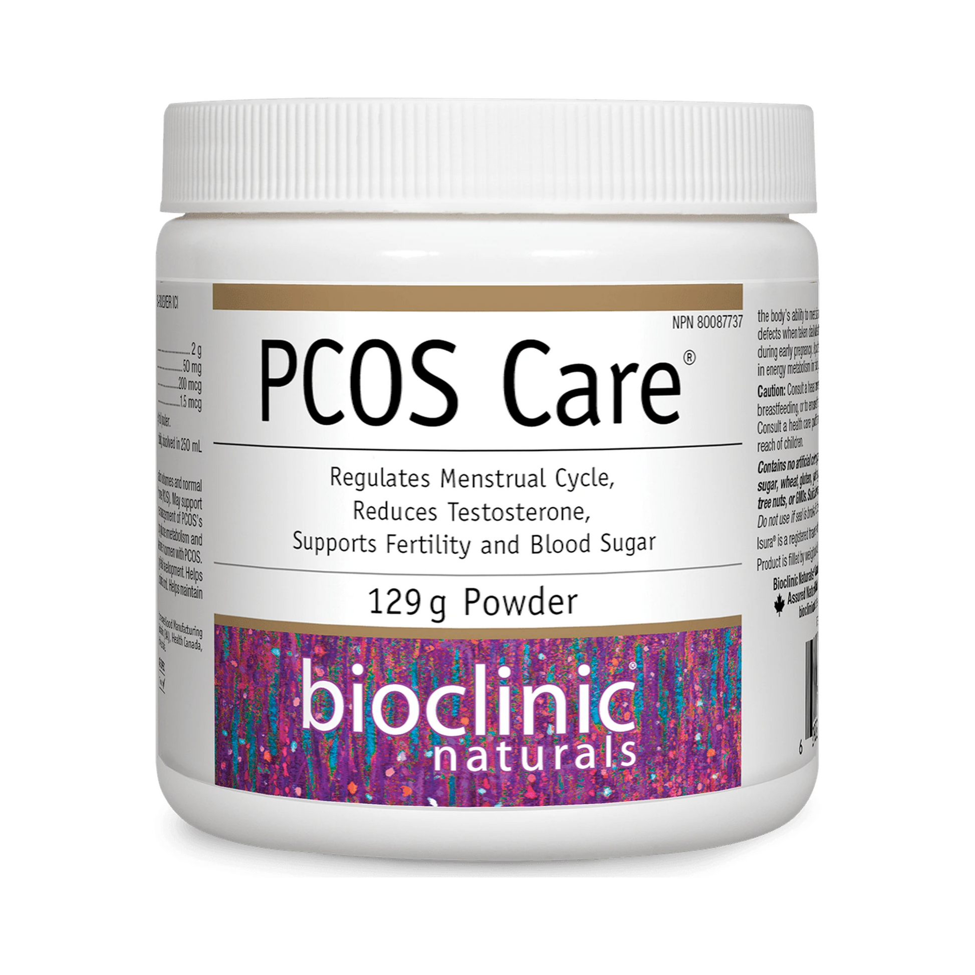 Bioclinic Naturals PCOS Care Powder 129g
