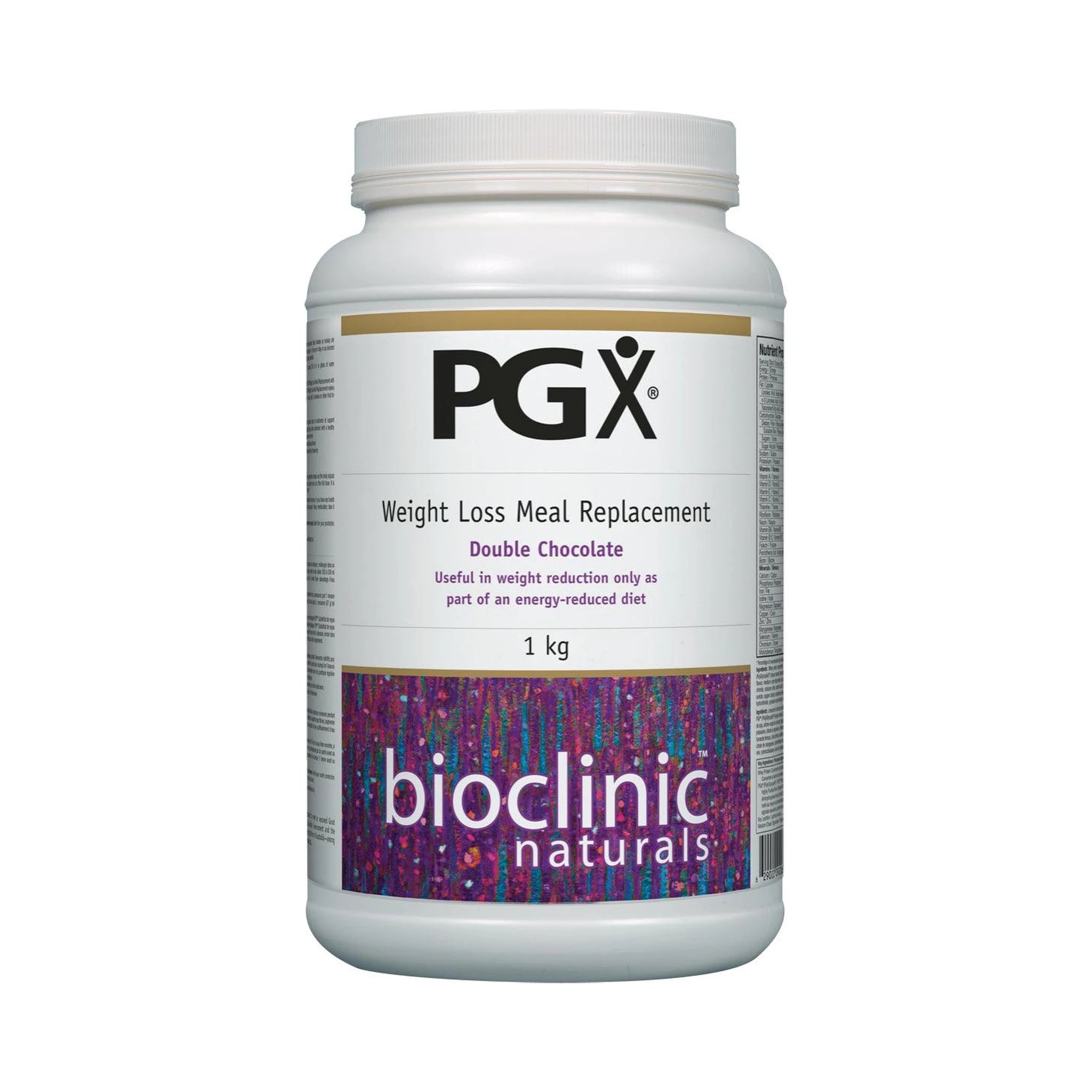 Bioclinic Naturals PGX Weight Loss Meal Replacement Double Chocolate 1 ...