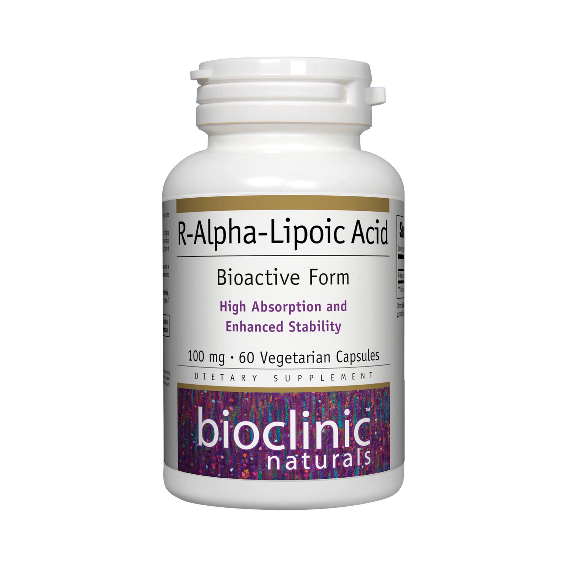 Bioclinic Naturals R-Alpha-Lipoic Acid Bioactive Form 60 Capsules