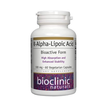 Bioclinic Naturals R-Alpha-Lipoic Acid Bioactive Form 60 Capsules