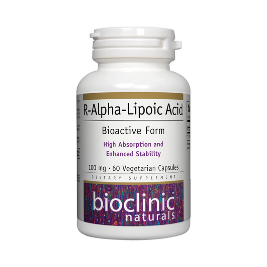 Bioclinic Naturals R-Alpha-Lipoic Acid Bioactive Form 60 Capsules