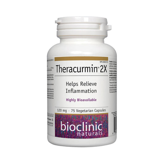Bioclinic Naturals Theracurmin 2X 75 Veg Capsules