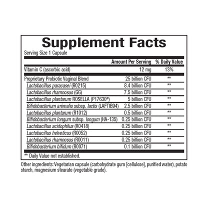 Bioclinic Naturals Women’s Health Probiotic 25 Billion CFU 30 Capsules