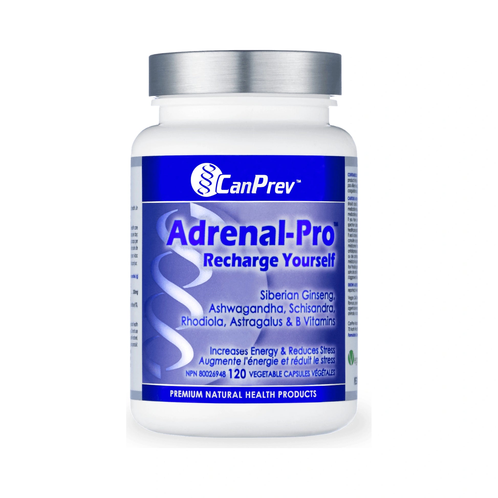 CanPrev Adrenal-Pro 120 Veg Capsules