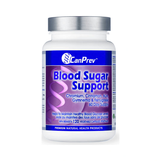 CanPrev Blood Sugar Support 120 Veg Capsules
