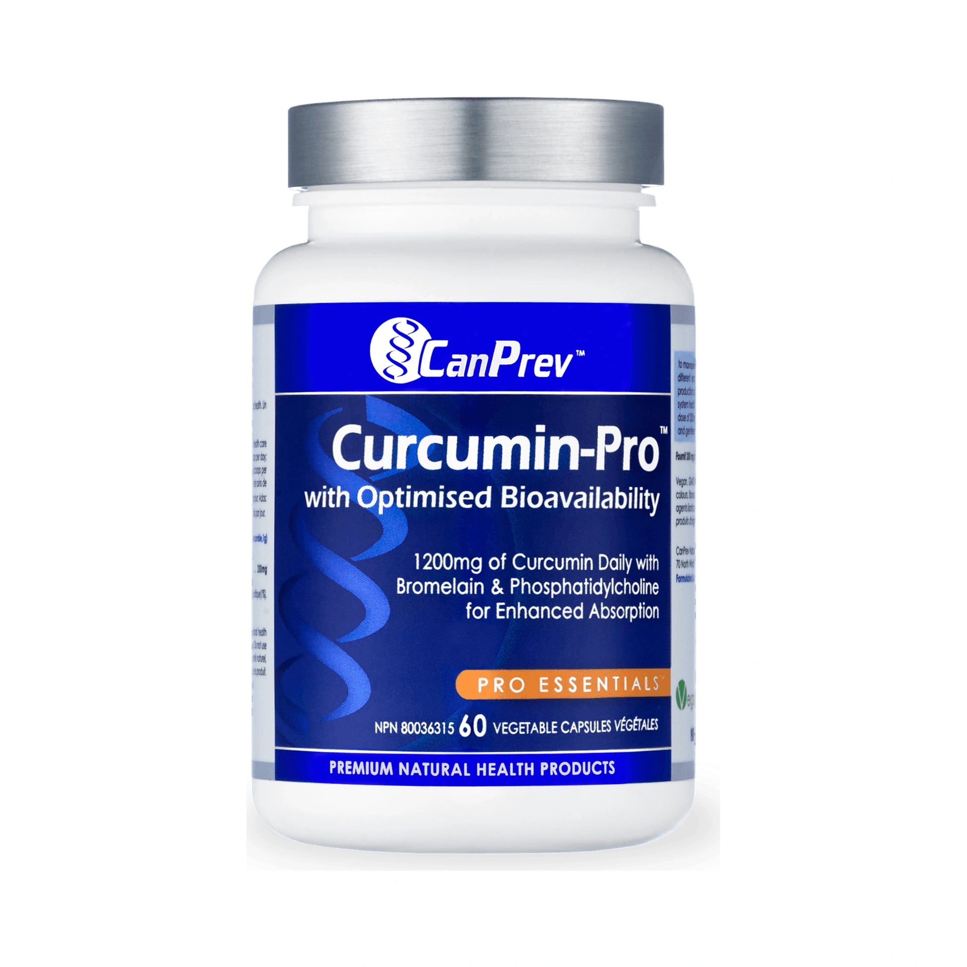 CanPrev Curcumin-Pro 60 Veg Capsules