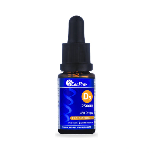 CanPrev D3 Drops 2500IU MCT Base 15mL