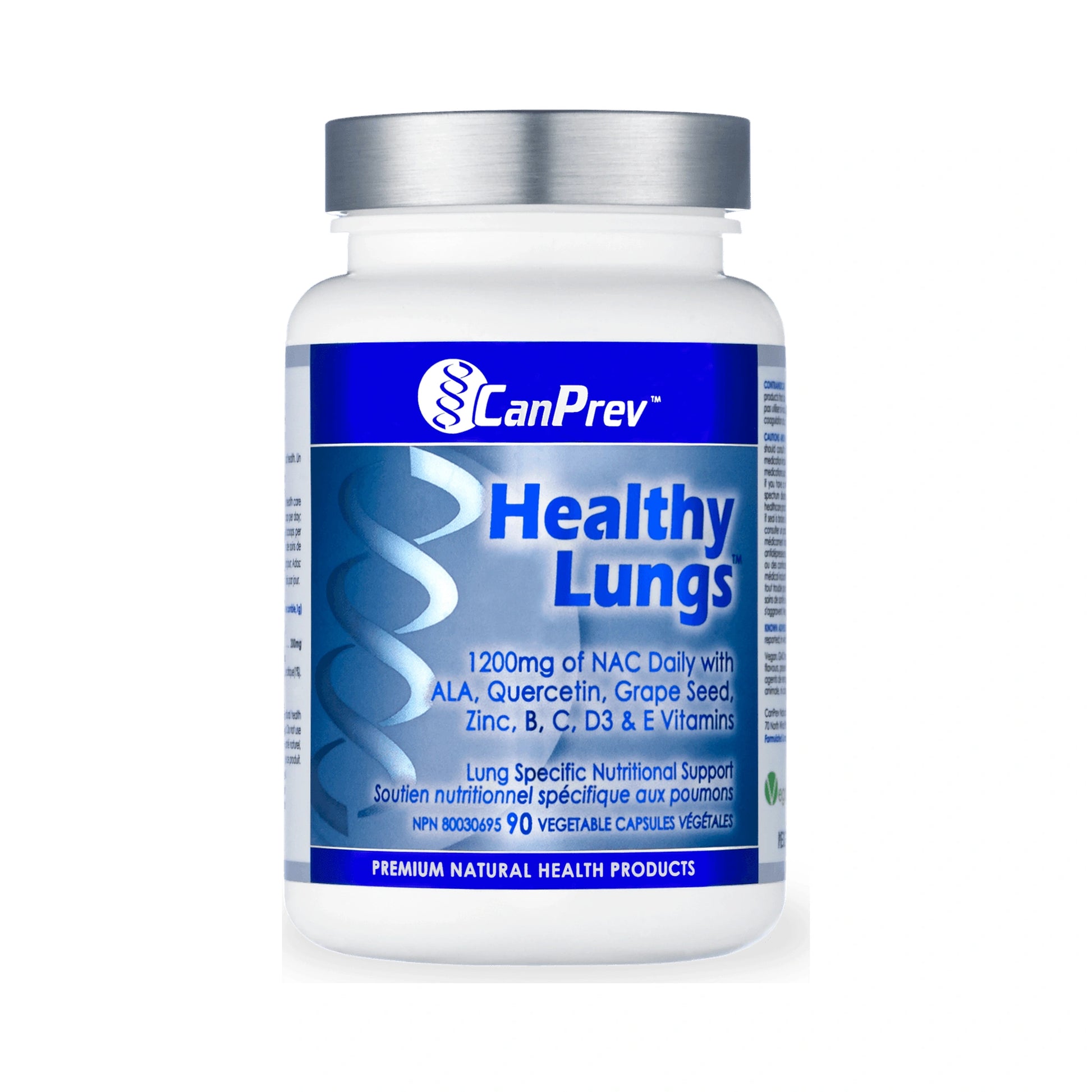 CanPrev Healthy Lungs 90 Veg Capsules