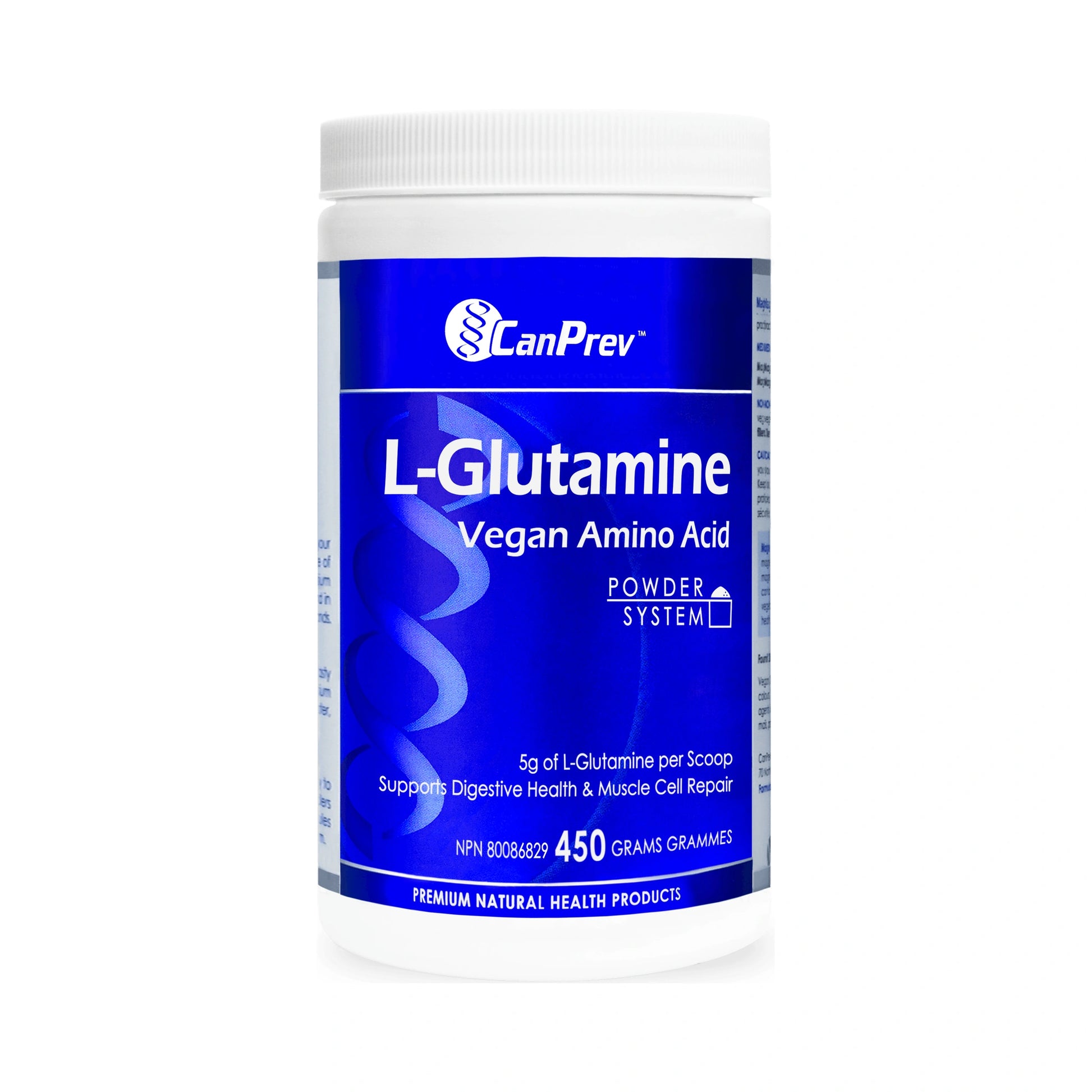 CanPrev L-Glutamine Vegan Amino Acid 450g