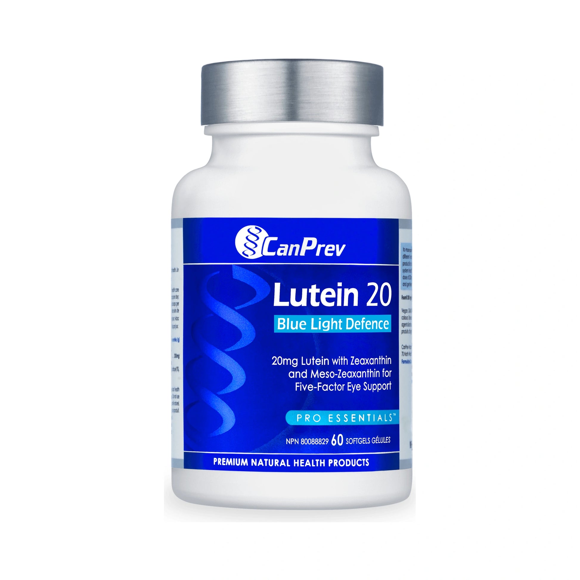 CanPrev Lutein 20 Blue Light Defence 60 Softgels