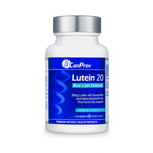 CanPrev Lutein 20 Blue Light Defence 60 Softgels
