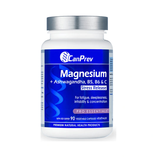 CanPrev Magnesium Stress Release 90 Veg Capsules