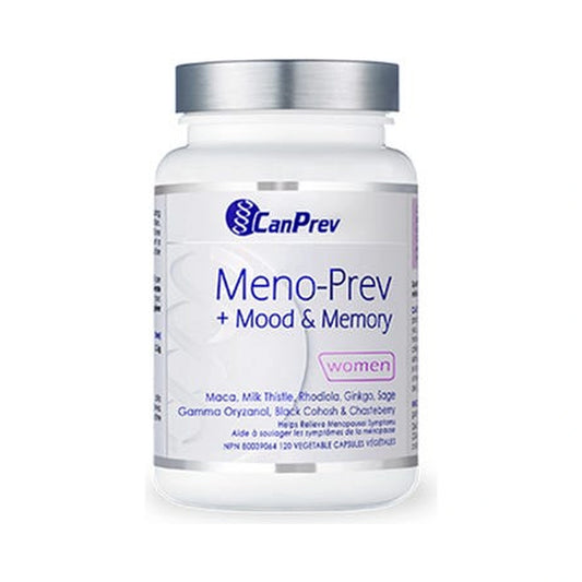 CanPrev Meno-Prev + Mood & Memory 120 Veg Capsules